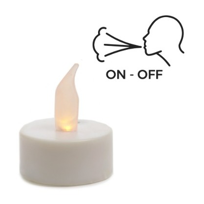 [825852] VELAS LED 7CM PILAS