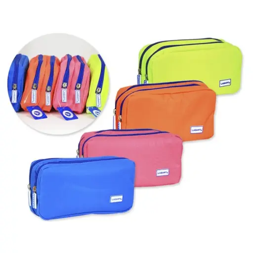 [825361] PORTATODO RECTANGULAR 2 CREMALLERAS LAGART