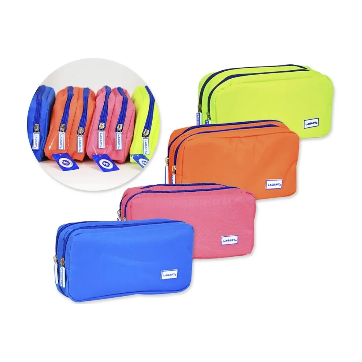 [825361] PORTATODO RECTANGULAR 2 CREMALLERAS LAGART
