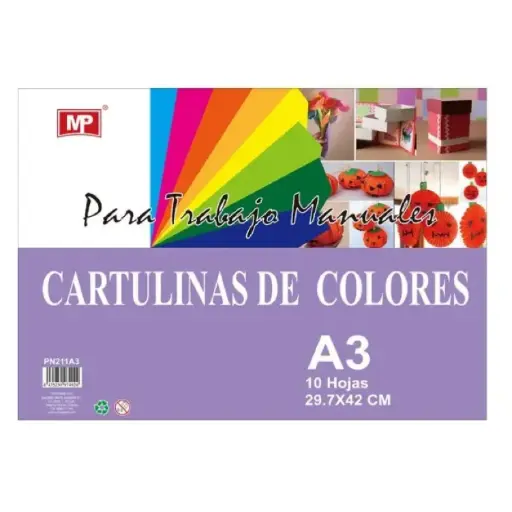 [70005] BLOC CARTULINA A3 10 HOJAS
