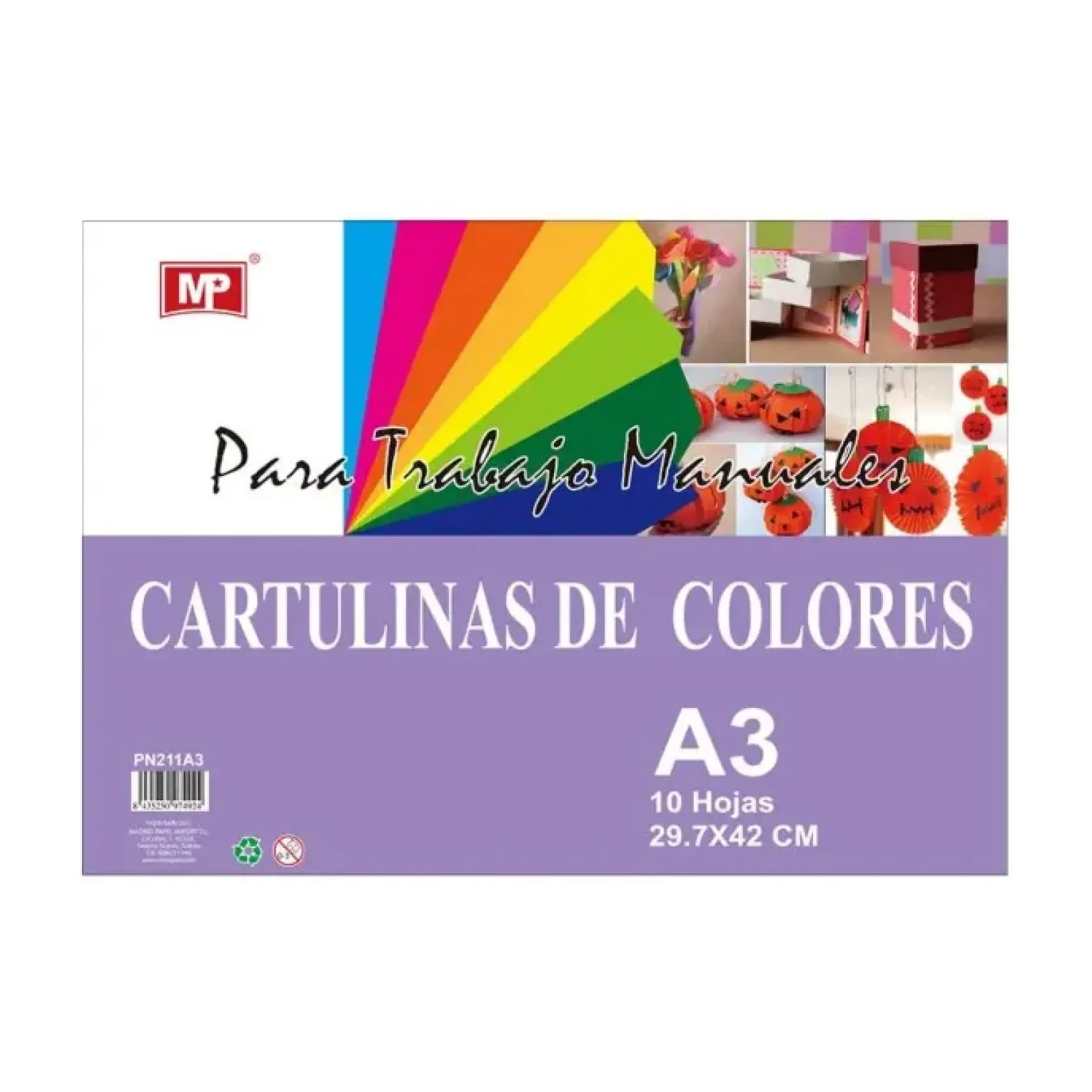 [70005] BLOC CARTULINA A3 10 HOJAS
