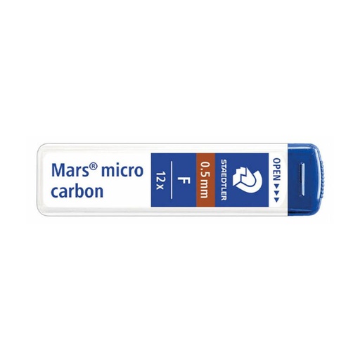 [119713] MINAS MARS MICRO CARBON 250 0,5MM F TUBO 12 UDS STAEDTLER