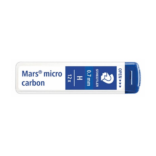 [119706] MINAS MARS MICRO CARBON 250 0,7MM H TUBO 12 UDS STAEDTLER