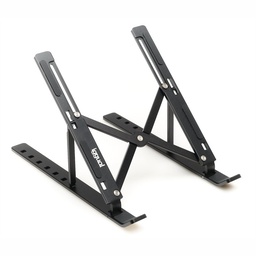 ATRIL SOPORTE ELEVADOR PLEGABLE PORTATIL 17 NEGRO