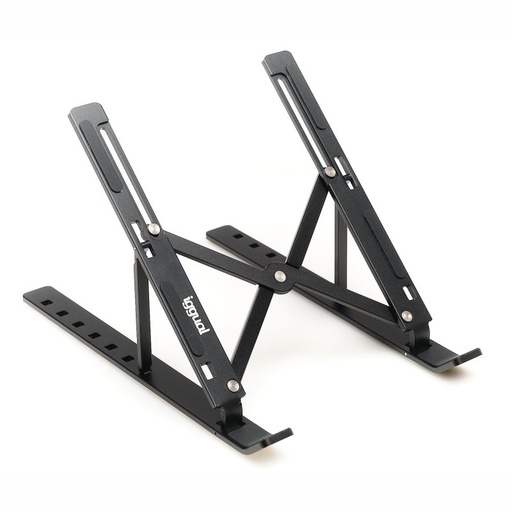 [800103] ATRIL SOPORTE ELEVADOR PLEGABLE PORTATIL 17 NEGRO