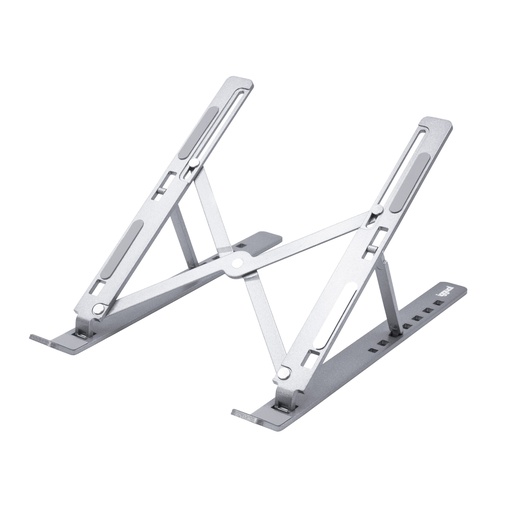 [704280] ATRIL SOPORTE ELEVADOR PLEGABLE PORTATIL 17 PLATA RAYLU