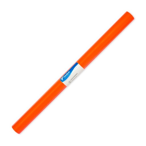 [649259] FORRALIBROS ADHESIVO OPACO COLOR NARANJA 0,50x3MT 50 MICRAS SADIPAL