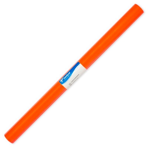 [649259] FORRALIBROS ADHESIVO OPACO COLOR NARANJA 0,50x3MT 50 MICRAS SADIPAL
