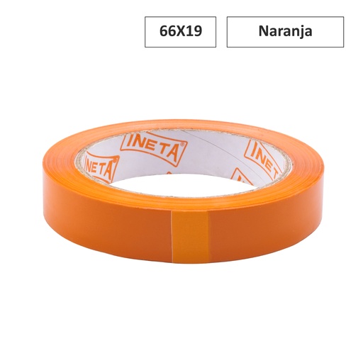 [825635] CINTA ADHESIVA 66X19 NARANJA