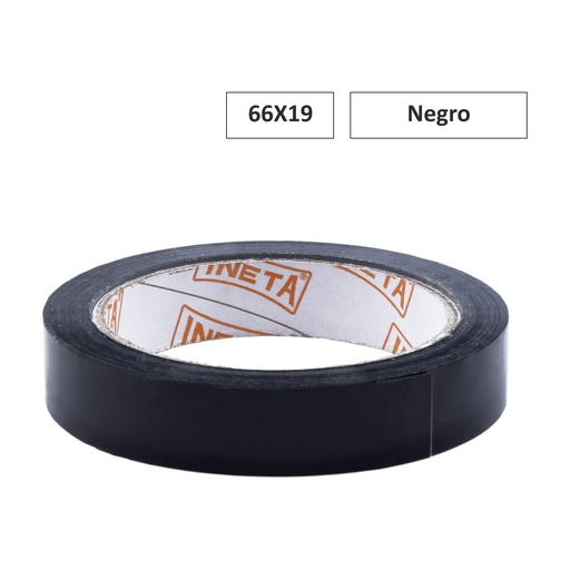 [825642] CINTA ADHESIVA 66X19 NEGRO
