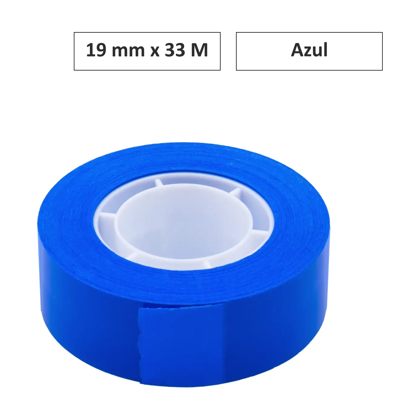 [70016] CINTA ADHESIVA AZUL 19MM×33M 