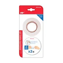 [040253] CINTA ADHESIVA DOBLE CARA 80 MICRAS 19MMX15M BLÍSTER 2 UDS