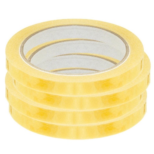 [040004] CINTA ADHESIVA TRANSPARENTE RAYLU 12MM×66M 