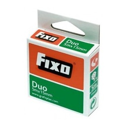 CINTA DOBLE CARA 15MMX5M FIXO 75600300