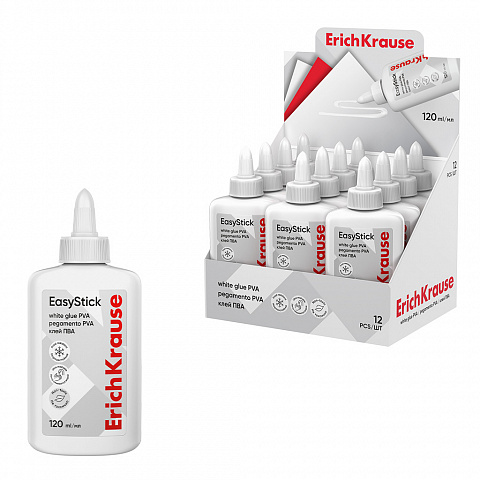 [040030] COLA BLANCA PVA ERICHKRAUSE EASYSTICK 120 ML
