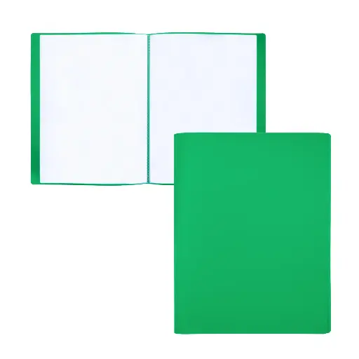 [180855] CARPETA DE FUNDAS RAYLU PAPER PREMIUM A5 10 FUNDAS VERDE
