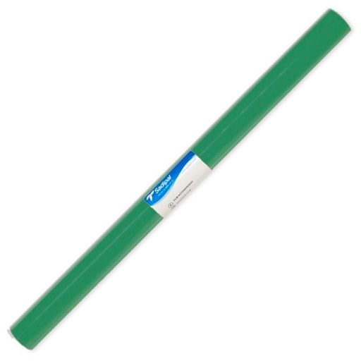 [649265] FORRALIBROS ADHESIVO OPACO COLOR VERDE 0,50x3MT 50 MICRAS SADIPAL