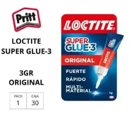 PEGAMENTO LOCTITE SUPER GLUE-3 3G 