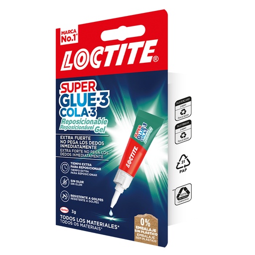 [069204] PEGAMENTO LOCTITE SUPER GLUE3 POWER EASY 3G