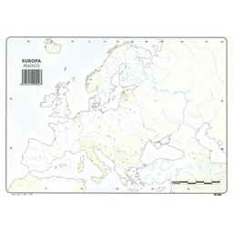 MAPAS DE EUROPA POLITICO BLOC 50 HOJAS