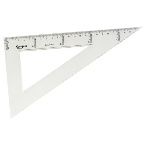 [600034] CARTABON SAFTA PLÁSTICO 25CM TRANSPARENTE
