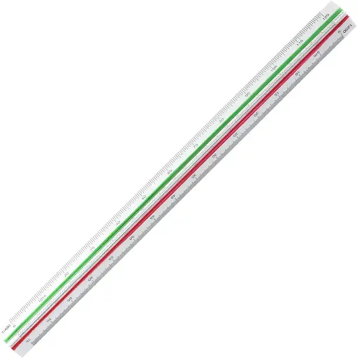 [600025] ESCALÍMETRO RAYLU ESCALA B 30CM