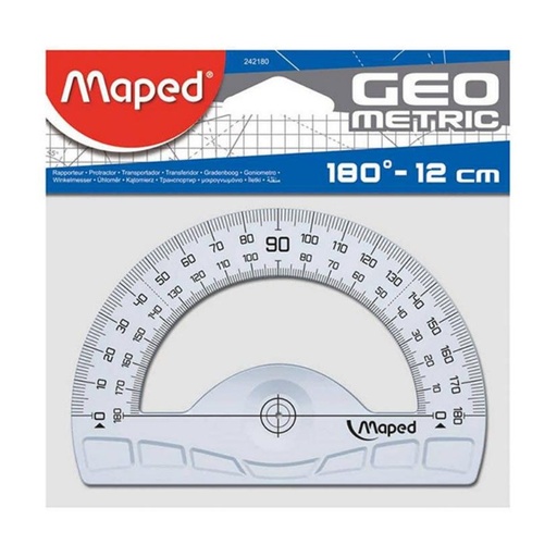 [649133] SEMICÍRCULO MAPED GRAPHIC 180º 12 CM