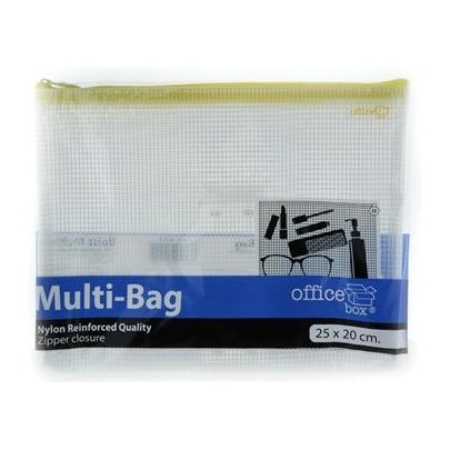 [825603] BOLSA MULTIUSOS A5 TRANSPARENTE CON CREMALLERA (24 × 19 CM)