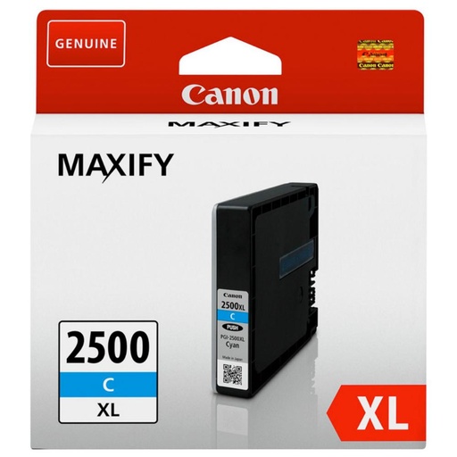 [166059] CARTUCHO DE TINTA ORIGINAL CANON PGI-2500XL · CIAN · 1.755 PÁGINAS 9265B001