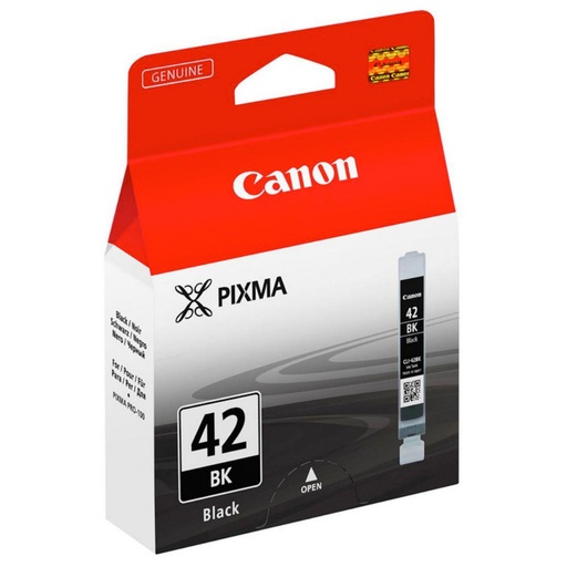 [165613] CARTUCHO DE TINTA ORIGINAL CANON CLI-42BK · NEGRO · 900 PÁGINAS 6384B001