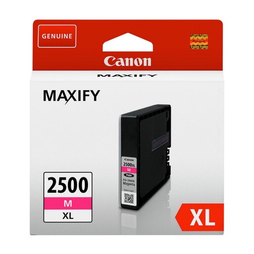 [166060] CARTUCHO DE TINTA ORIGINAL CANON PGI-2500XL · MAGENTA · 1.295 PÁGINAS 9266B001
