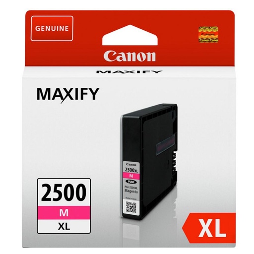 [166060] CARTUCHO DE TINTA ORIGINAL CANON PGI-2500XL · MAGENTA · 1.295 PÁGINAS 9266B001