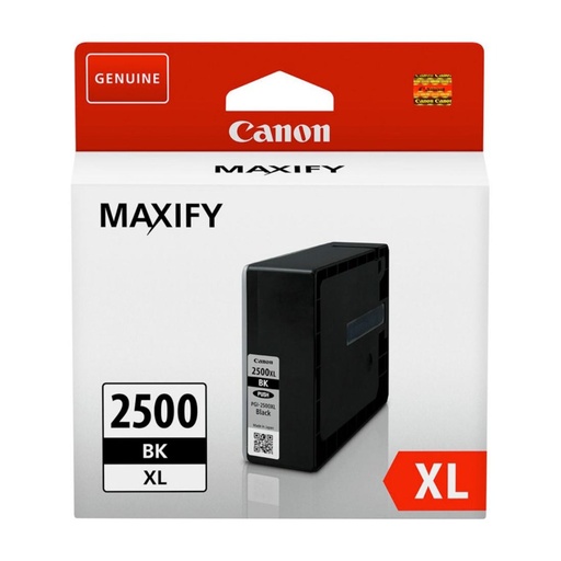 [166058] CARTUCHO DE TINTA ORIGINAL CANON PGI-2500XL · NEGRO · 2.500 PÁGINAS 9254B001
