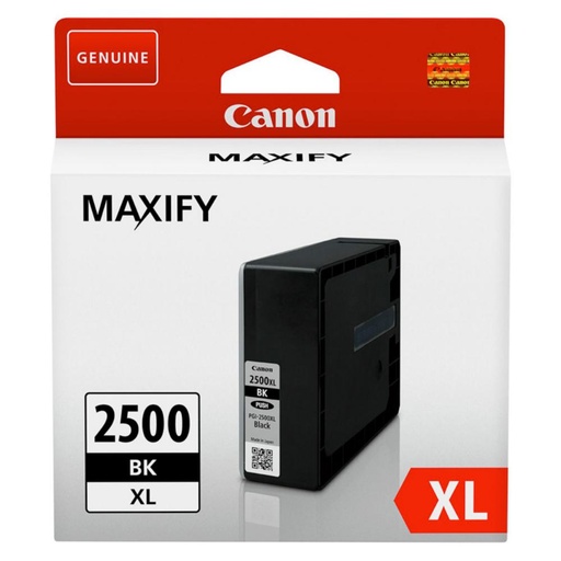[166058] CARTUCHO DE TINTA ORIGINAL CANON PGI-2500XL · NEGRO · 2.500 PÁGINAS 9254B001