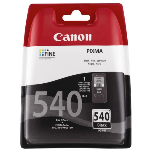 [167201] CARTUCHO DE TINTA ORIGINAL CANON PG-540 · NEGRO 5225B001