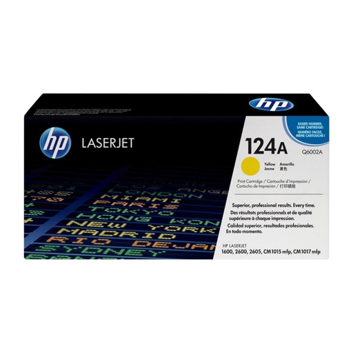 [167991] TONER HP 124A Q6002A AMARILLO