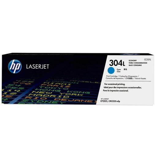 [166095] TONER HP 304L CC531L CYAN