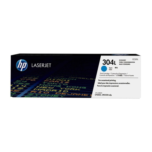 [166095] TONER HP 304L CC531L CYAN