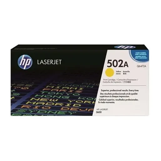 [170409] TONER HP 502A Q6472A AMARILLO