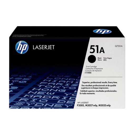 [167972] TONER HP 51A Q7551A NEGRO