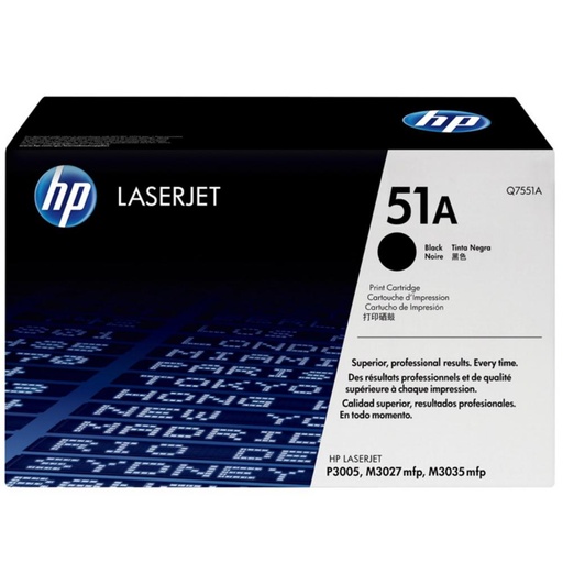[167972] TONER HP 51A Q7551A NEGRO