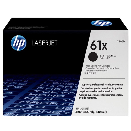 [130394] TONER HP 61X C8061X NEGRO 