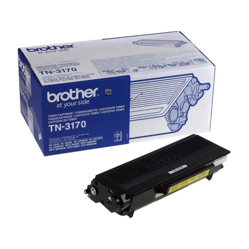 [167821] TONER LASER BROTHER TN3170 NEGRO