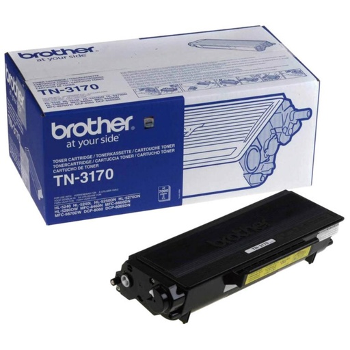 [167821] TONER LASER BROTHER TN3170 NEGRO