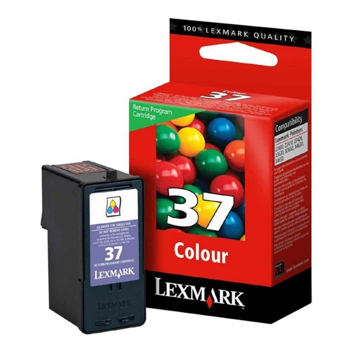 [165492] TONER LEXMARK 37 018C2140E NEGRO