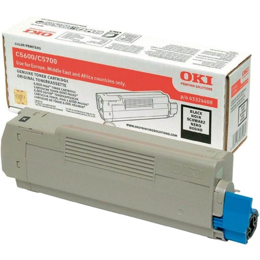 [167217] TONER OKI 43324408 NEGRO