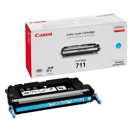 [165273] TÓNER CIAN ORIGINAL CANON (CRG-711C) 1659B002