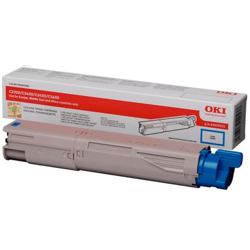 [167506] TONER OKI 43459331 CYAN