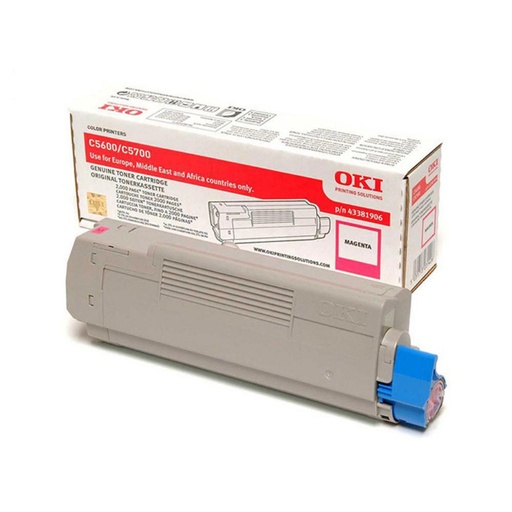 [165519] TONER OKI 43872306 MAGENTA