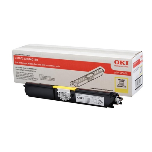 [165532] TONER OKI 44250721 AMARILLO